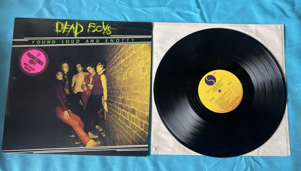 Dead Boys - Young Loud Snotty (Vinyl LP, 1977) Sire Records - PROMO